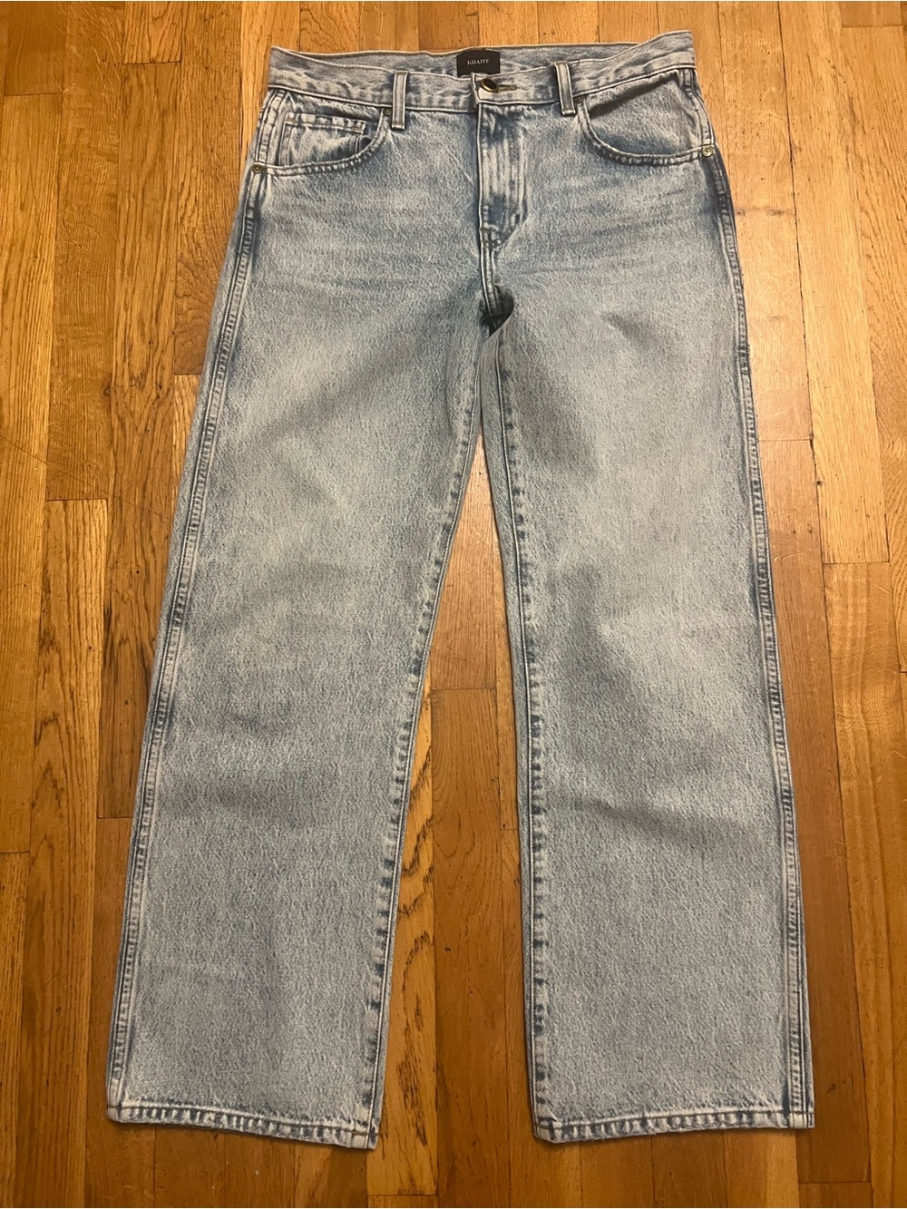 KHAITE Kerrie wide leg Jeans size 27
